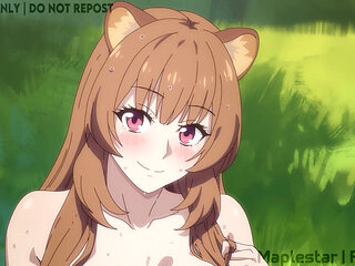 Raphtalia fucks Naofumi from Shield Hero