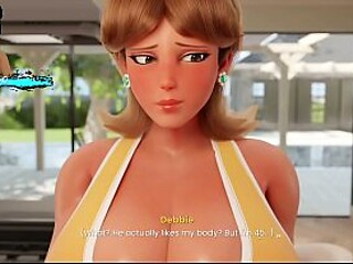 Mansion Days - Daisy the milf dominates with her massive boobs and huge cock