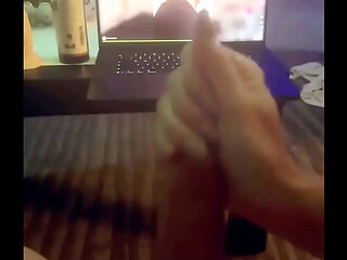 while i watching porn she helps to cum