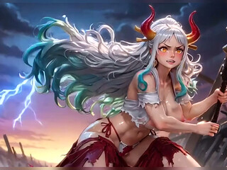 Horny Anime Heroines Riding Hard Nonstop Hentai Fuck Fest