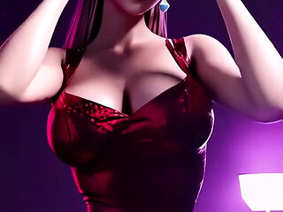 Evelynn's Alluring Dance (SISTAR - Alone) LOL 3D Dance