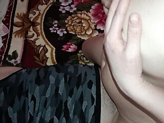 Stepmom Can't Resist Playing With My Morning Wood