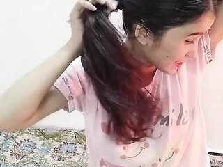 Bhabhi ko gandi gandi video dikha kar pel diya
