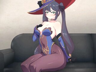 Sex Note: the spellbook  anime themed fun with a cheating secretary