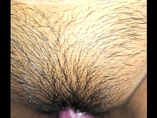 Vibrator up close wet pussy
