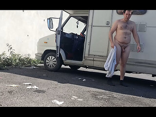 Nude boy Camper