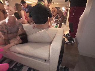 Tadpole 29 Person Orgy with 8 Females with POV: Camera 3