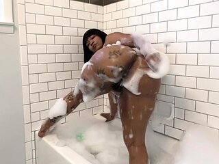 Hot Big Black Latina booty Black and Ebony