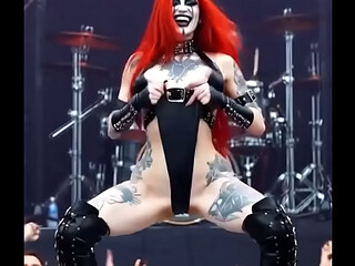 A spectacular performance at a rock concert?