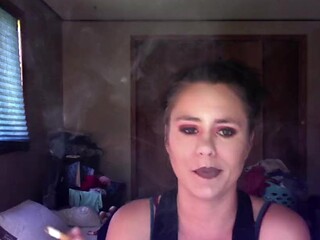 Jenny's Teen Sluts Expose Big Boobs in Public While Smoking and Talking