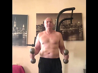 Sporty Man Masturbate on Video
