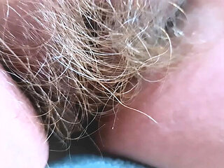 Hairy Mature BBW Wife Shows Her Big Natural Tits Up Close - Homemade Amateur Video