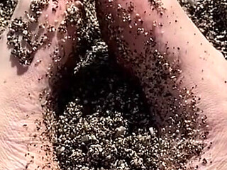 For Those Who Love Legs, Im Having Fun in the Sand.