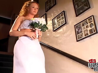 Sascha Drills Audrey'_s Hole In Wild Bridal Debauchery!