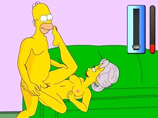 Homer's Happy Chance - Sex POV Cartoon P70 by Misskitty2k