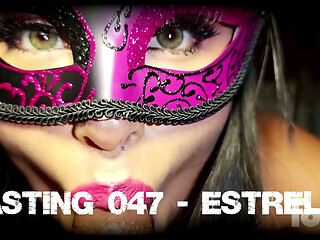 Casting 047 - Estrellita da unas ricas mamadas... Mira como tiene orgasmos con sus juguetes favoritos