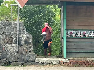 Hooligan wanker tore a young ass with his huge wild cock and cums a lot on her face