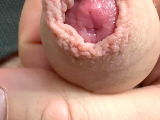 Foreskin. Shows the head of a dick.