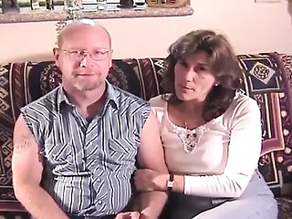Horny Hot MILF Gets to Play with Two Loaded Rods