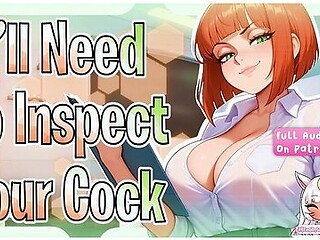 [f4m] Yes, The Cock Inspection Is A Mandatory Part Of The Interview... {lewd Asmr}