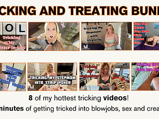 Tricking and Treating Bundle - Jane Cane, Shiny Cock Films