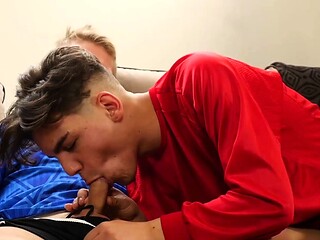 Bottom Gay Takes Huge Hard Cock