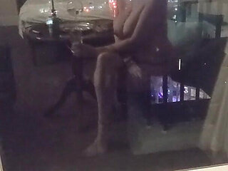 Trying to Be a Little Bit Arty with My Reflection in the Window Did It Work