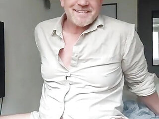 Daddy Show off His Big Dick