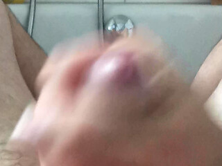 In the bathtub