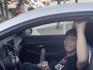 Dildo Sucking & Fucking Anal Squirt