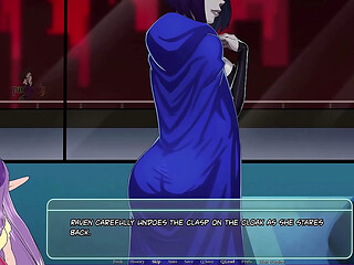 Something Unlimited Gotham Uncensored Part 7 Raven Cosplayer Fingering Goodness