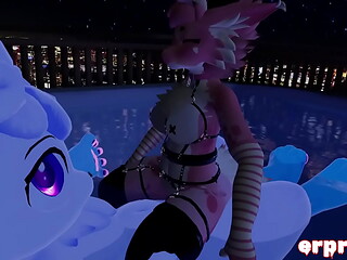 vrchat draco sucks and fucks alolan vulpix