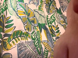 Chubby amateur GF showers then gets fucked in the tub