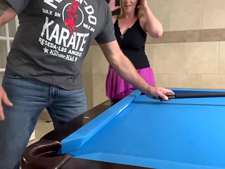 MILF Danni Jones and the Billiards Lesson