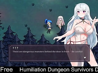 Humiliation Dungeon Survivors (Free Steam Demo Game) Action, Survival, 2D, Adult, Eroge, Erotic, Femdom, Monster Girls, NSFW, Pixel Art, Roguelike, Game
