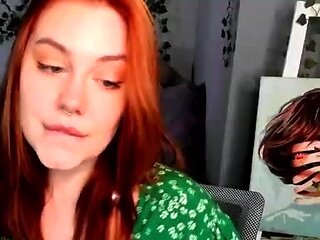 Amateur pantyhouse webcam teen strips and strokes her vagina