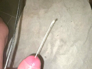 Cumshot in slow motion