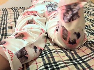 Barefoot Ignore Play: Stepbro Cums All Over Stepsis Feet