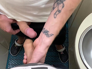 On the Train Took Me to the Toilet and Fucked Me in the Mouth