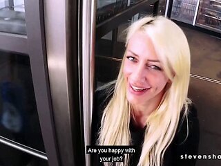 Delicious Harleen Van Hynten's fake agent smut