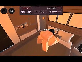 Me follo a mi amiga en roblox
