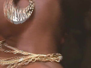 MILFs Are Hot Curvy Black Woman with Huge Tits Gets a DP in a Threesome with Friends