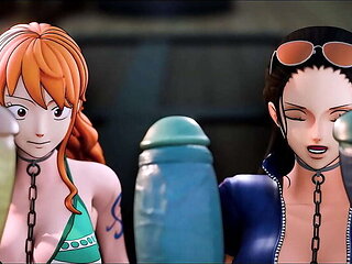 Hentai Gallery - Hot Anal & Creampie Scenes with Tsunade & Nami (Pt.2)
