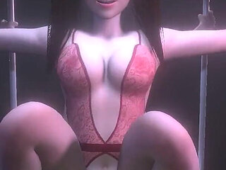 Dva in Cute Clothing Riding Cock - Overwatch Parody