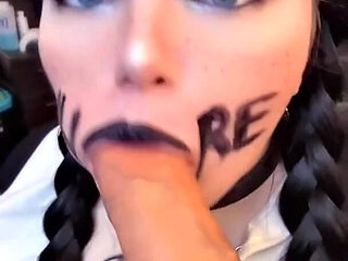 Chunky Wednesday Addams Porn Mistress Interview