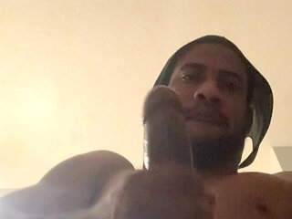 Stroking This BBC Until It Bursts with Cum