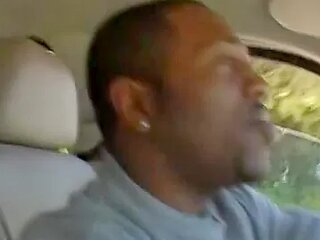 Blonde hottie gives a black guy a hot blowjob