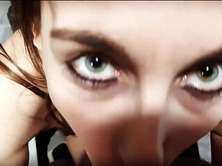 Morning blowjob with cum in mouth