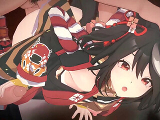 Uma Musume - Kitasan Black Gangbang Sex - 3D Hentai Animations