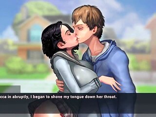 Stepmom and stepson create a steamy scene part one